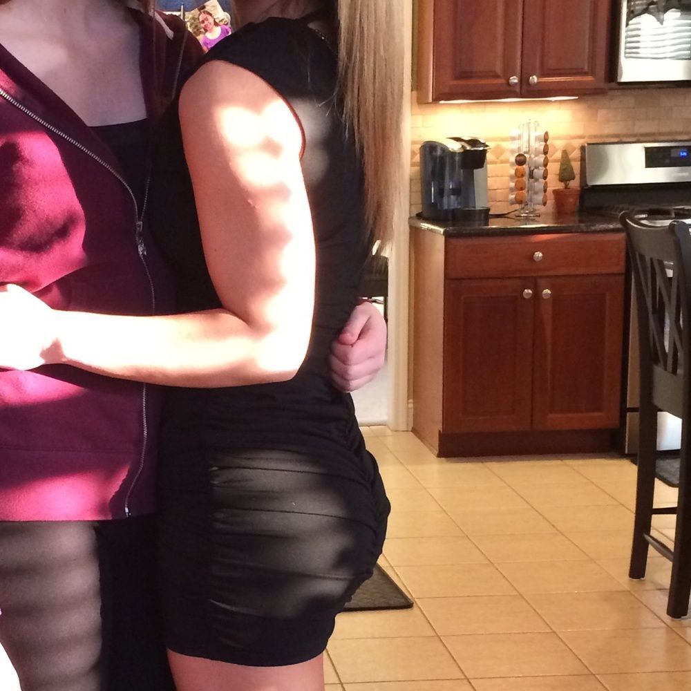 dress with beaded back